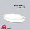 Wave Oval Pan Small - 136