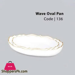 Wave Oval Pan Small - 136