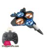 2.4G Romote Control Lights F-22 Fighter Sky Overlord Cyclone Stunt RC Toy EPP Jet Aircraft Drone Electric Fly Boy Gift