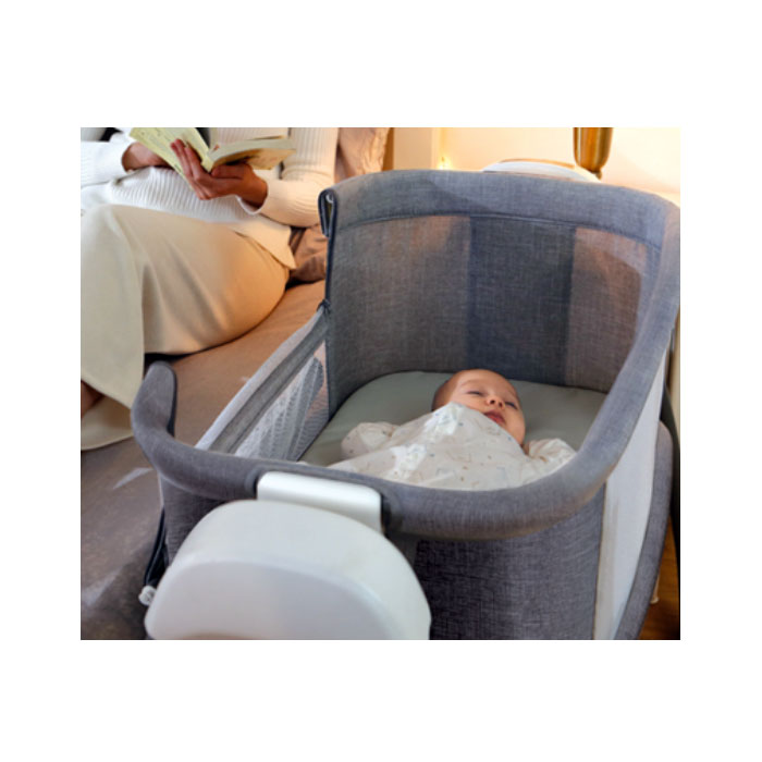 4-In-1 Bedding Set Bassinet With Cradle Wheel Mosquito Net Cot Crib