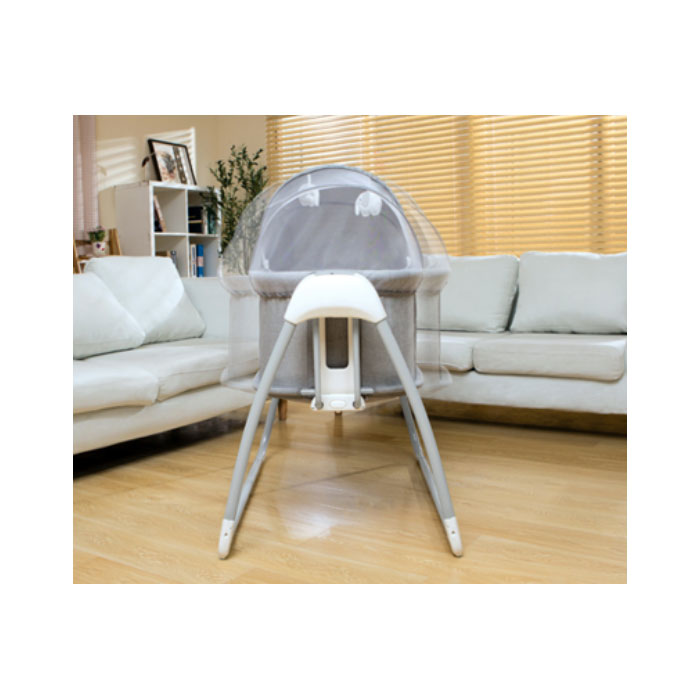 4-In-1 Bedding Set Bassinet With Cradle Wheel Mosquito Net Cot Crib