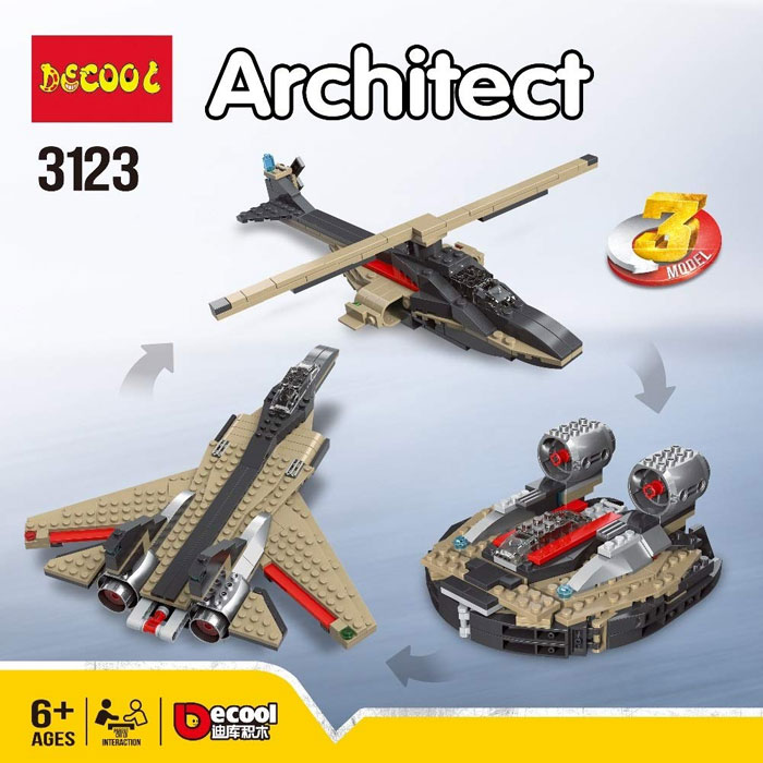 Army Ww2 Military Fighter Building Blocks for Kids 7 to 12 Years