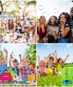 Automatic Bubble Blower Machine With 2 Bottles Of Liquid 13 Mozooson Bubble Machine With 2 Bottles Of Liquid Outdoor Toys Bubble Maker For Kids Automatic Bubble Blower For Toddlers Kids Fun Gifts For Garden Party