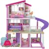 Barbie Dreamhouse Dollhouse With Wheelchair Accessible Elevator Pool Slide And 70 Accessories Including Furniture And Household Items Gift For 3 To 7 Year Olds