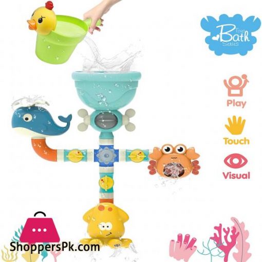 HOMILY Bath Toys Waterfall Bath Wall Bathtub Toys for Baby Toddler Kids