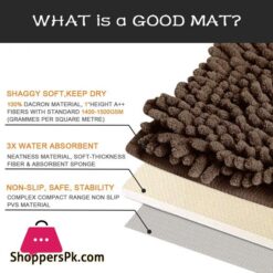 Bysure Brown Bathroom Rug Set 3 Piece Bath Rugs Toilet Rugs And Mats Sets Extra Absorbent Shaggy Chenille Bathroom Mat Set Soft Dry Bathroom Rugs Sets And Mats Sets Non Slip Washable Rugs