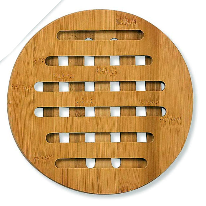 Billi Round Trivet Wooden - Wa202