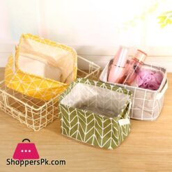 Cotton Hand Junk Basket Cabinet Desk Box Cloth Storage Basketstorage Basket