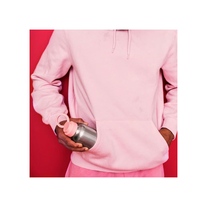 Enkelsparig Water Bottle Stainless Steel - Light Pink
