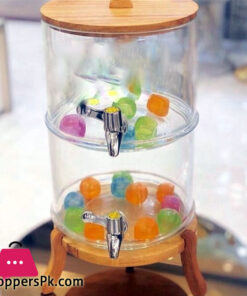 Glass Double Juice Dispenser