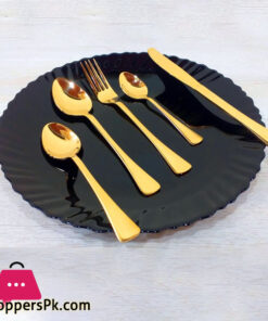 Golden Table Fork 6 Pcs Set