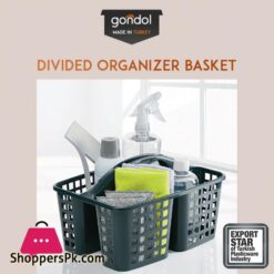 Divided Organizer Basket With Easy To Hold Handle