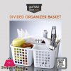 Gondol Divided Organizer Basket with Easy to Hold Handle