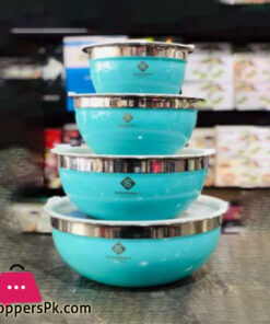 Green Mixing Bowl 4 pcs Set - 219746