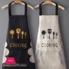 Apron Home Kitchen Waterproof And Oilproof Cute Male And Female Barista Bakery Shop Flower Shop Workwearaprons