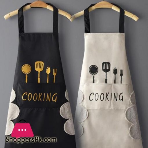 Apron Home Kitchen Waterproof and Oilproof Cute Male and Female Barista Bakery Shop Flower Shop WorkwearAprons