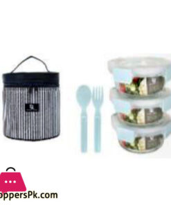 JCJ DL Glass Picnic Bag Set  Set - 41931A