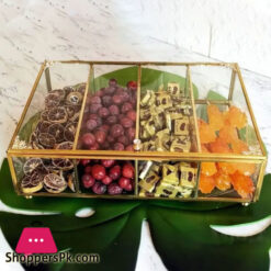 Jamsazan Glass Partition Box With Lid