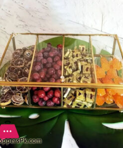 Jamsazan Glass Partition Box With Lid