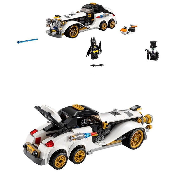 Jisi Bricks Super Hero Bat Movie Car Set
