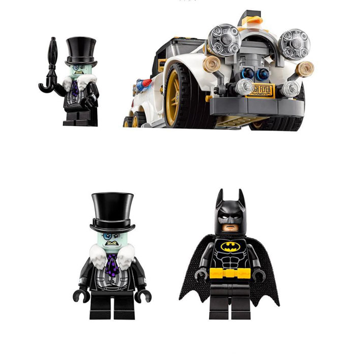 Jisi Bricks Super Hero Bat Movie Car Set