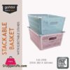 Kangaroo Stackable Rectangle Knit Basket 1 Piece