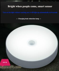 LED body induction lamp induction night light no need to wire USB charging intelligent induction magnetic suctionLight Beads