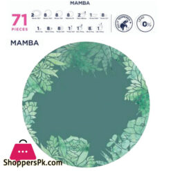 Luminarc Glassware Mamba Dinner Set - 71 Pieces