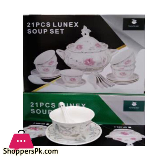 Lunex Tureen Soup Set 21 Pcs - SP-200-4