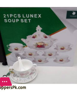 Lunex Tureen Soup Set 21 Pcs  - SP-200-6