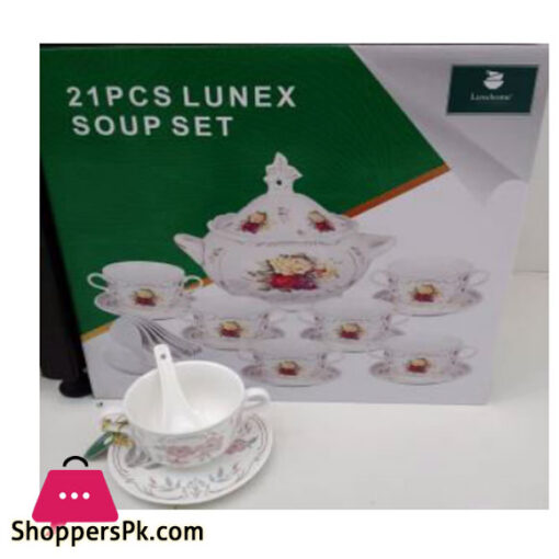 Lunex Tureen Soup Set 21 Pcs - SP-200-6