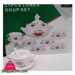 Lunex Tureen Soup Set 21 Pcs - SP-201-1
