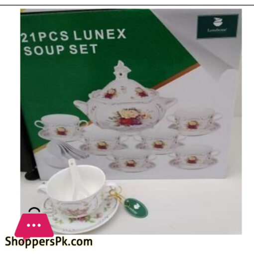 Lunex Tureen Soup Set 21 Pcs - SP-201-2