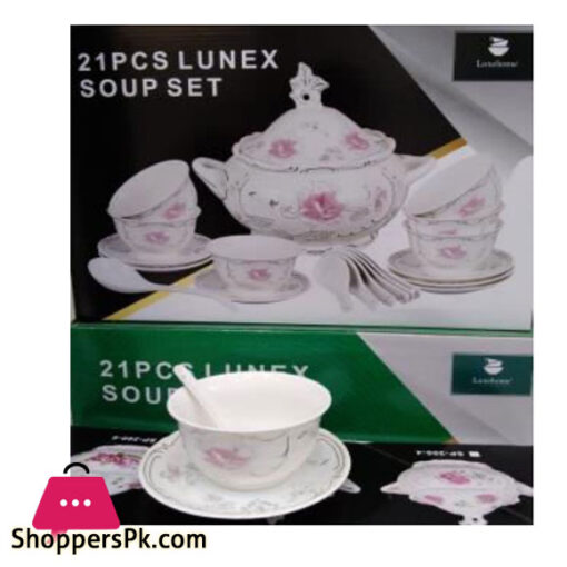Lunex Tureen Soup Set 21 Pcs - SP-201-3