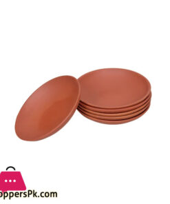 Majestic Clay Plates 6 Pcs