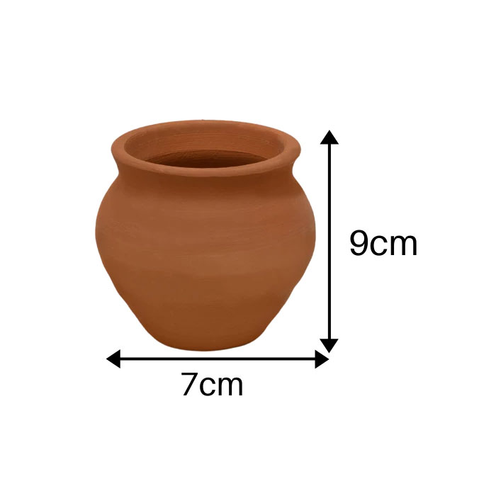 Majestic Clay Tandoori Chai 12 Pcs Pots