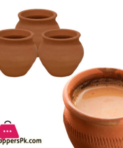 Majestic Clay Tandoori Chai 12 Pcs Pots