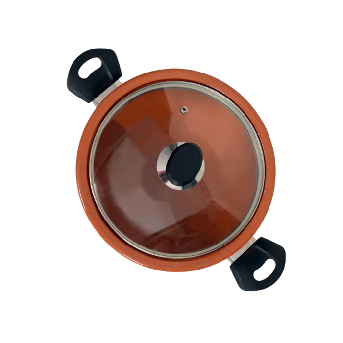 Majestic Glazed Clay Wok