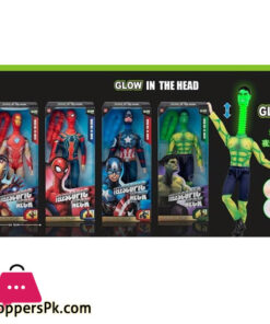 Marvel Telescopic Neck With Glow In The Head Hero