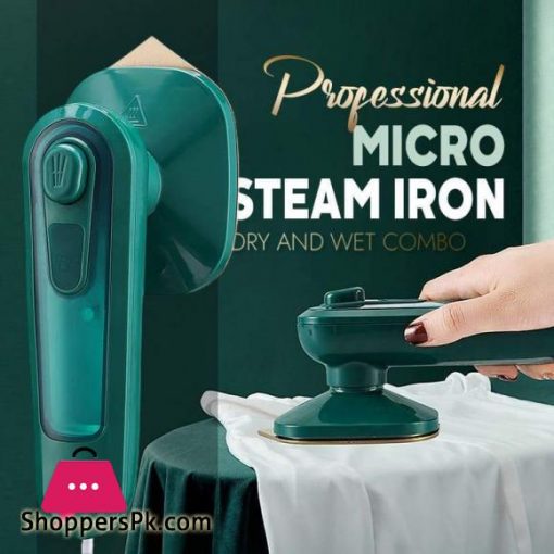 Micro Steam Iron Mini Ironing Machine Handheld Steam Iron Suitable for Home Travel Drop Shipping