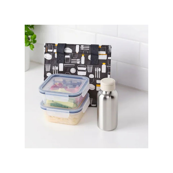 Nkelsparig Water Bottle Stainless Steel - Beige