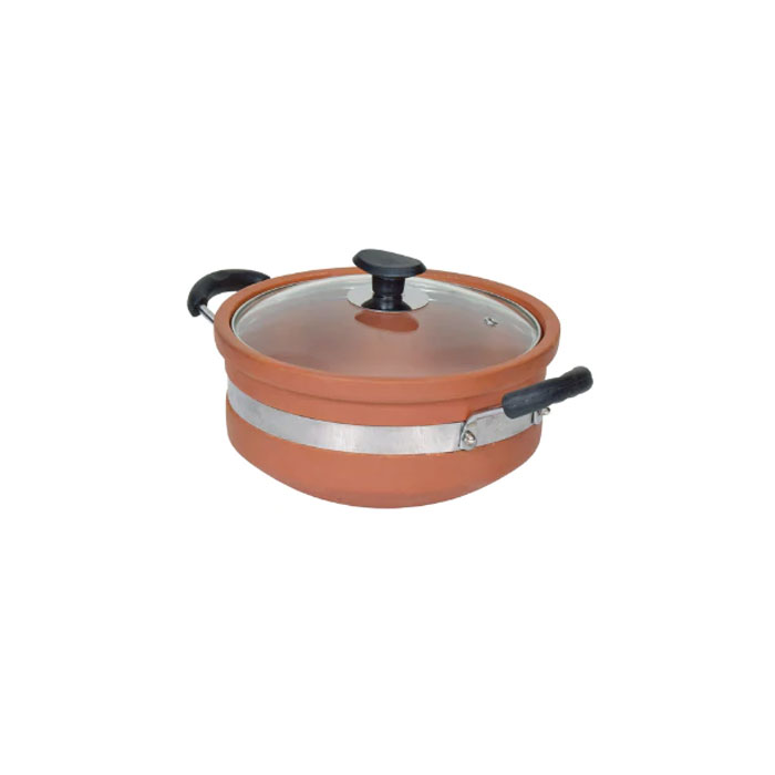 Majestic Non Glazed Clay Karahi