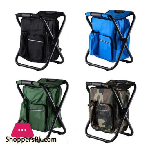 Outdoor Folding Camping Fishing Chair Stool Portable Backpack Picnic Tools Bag Hiking Seat Bag Camping AccessoriesFishing Chairs