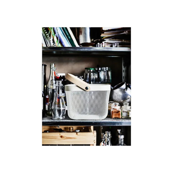 Risatorp Basket – White