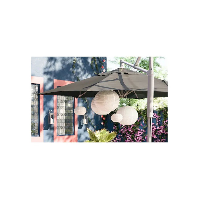 Solvinden Led Solar Powered Pendant Lamp White 45 Cm