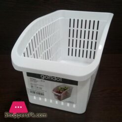 Space Saving Compact Kitchen Organizer Ideal For Fridge Storage Wide G116