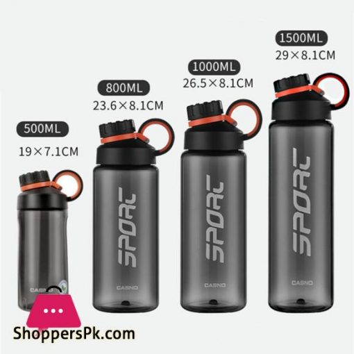 Sports Water Bottle With Stainless Steel Strainer Camping Cycling Hiking Fitness Sport Shaker Drinking Bottles