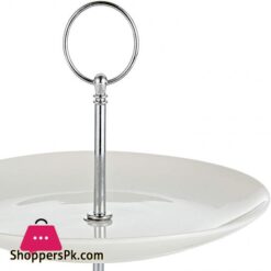 Symphony 2 Tier Round Cake Standwhite