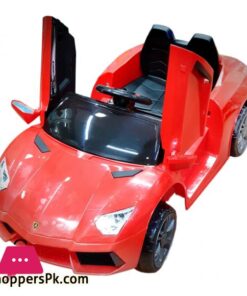 Lamborghini Parental Remote Control Car For Kids Ride On RC Car With Electric Operate Sports Car For Kids 12V Battery Powered Ride On Toys With Mp3 Sound Lights One Seat Driving Kids Luxury Sports Car Push Car For Baby Boy Baby Girl