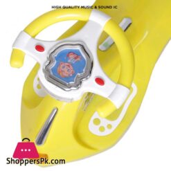 N1 Elite Twister Swing Car For Kids Imported Virgin Quality Plastic Push Car For Toddlers Flash Light Music Speed Twist Ride Stroller Car 360 Rotation Wheel Children Outdoor Ride On Twist Swivel Car For Boys Girls Teenager Kids